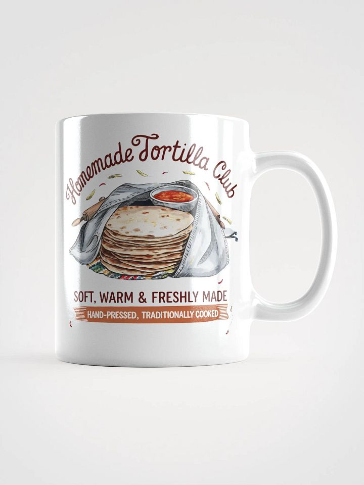Homemade Tortilla Club White Glossy Mug product image (2)