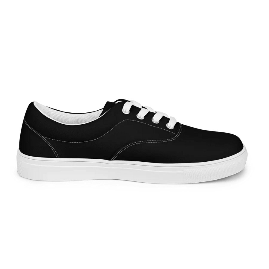 Default Women's Lace-Up Canvas Shoes product image (7)