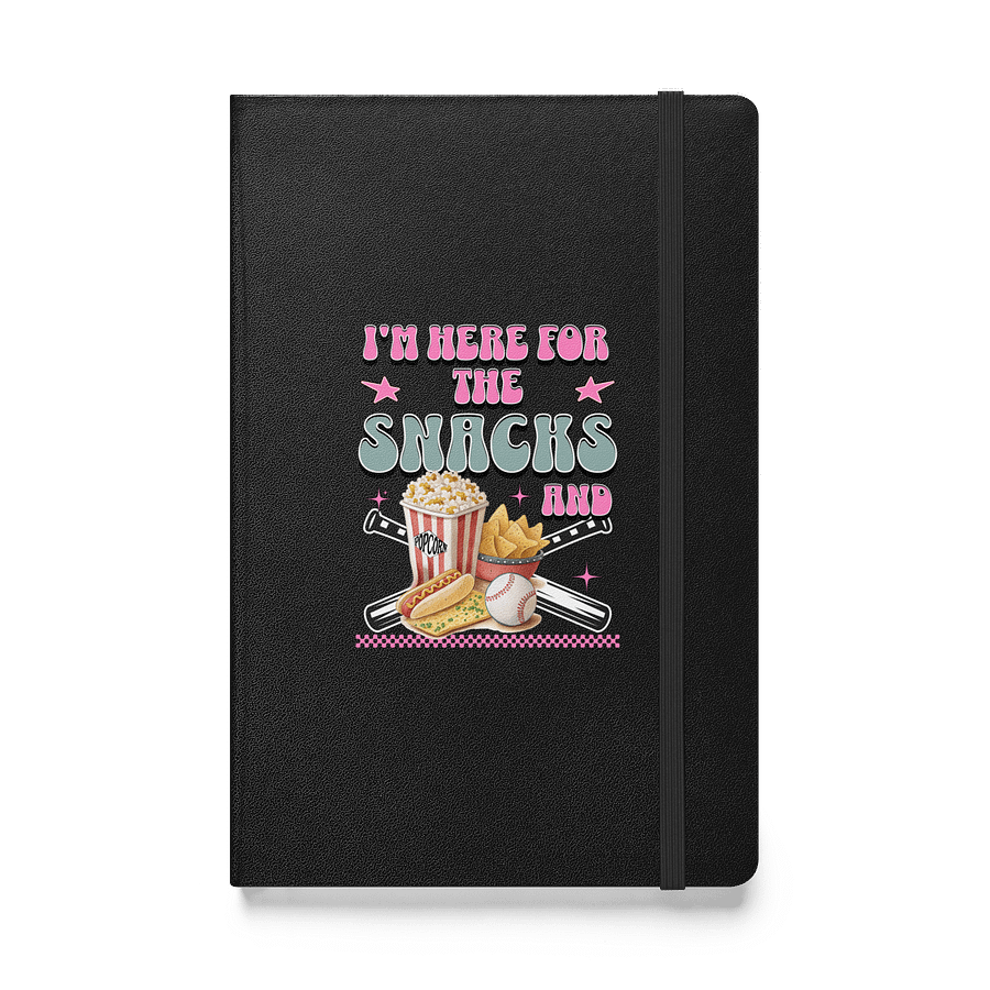 Im Here For The Snacks And Baseball Lover Journal product image (1)