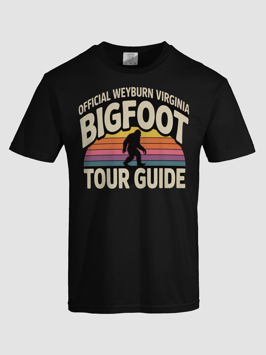 Official Weyburn Bigfoot Tour Guide T-Shirt product image (70)