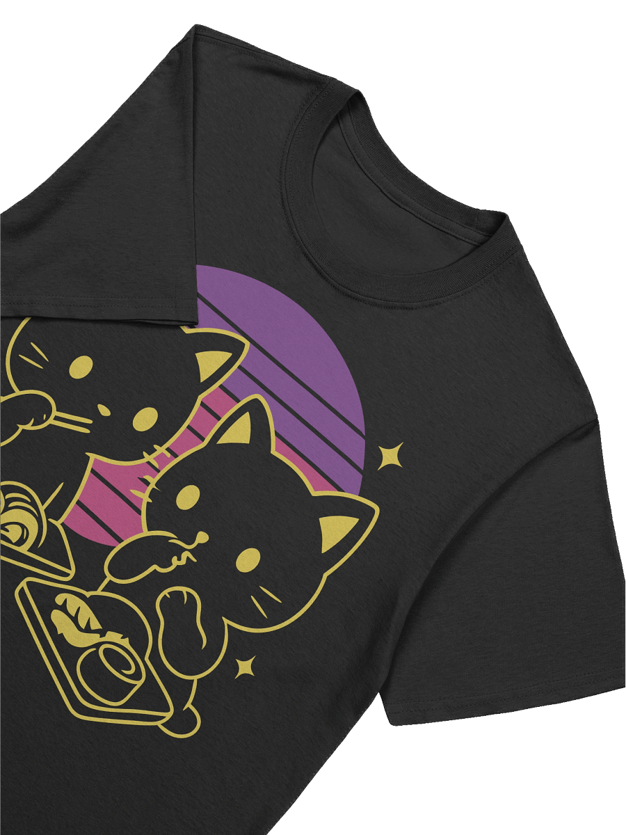 Retro Japanese Kittens Sushi T-Shirt product image (35)