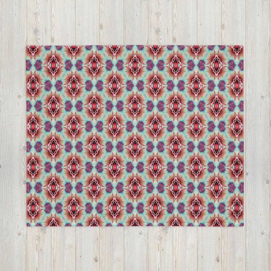 Bloom Burst Throw Blanket product image (6)