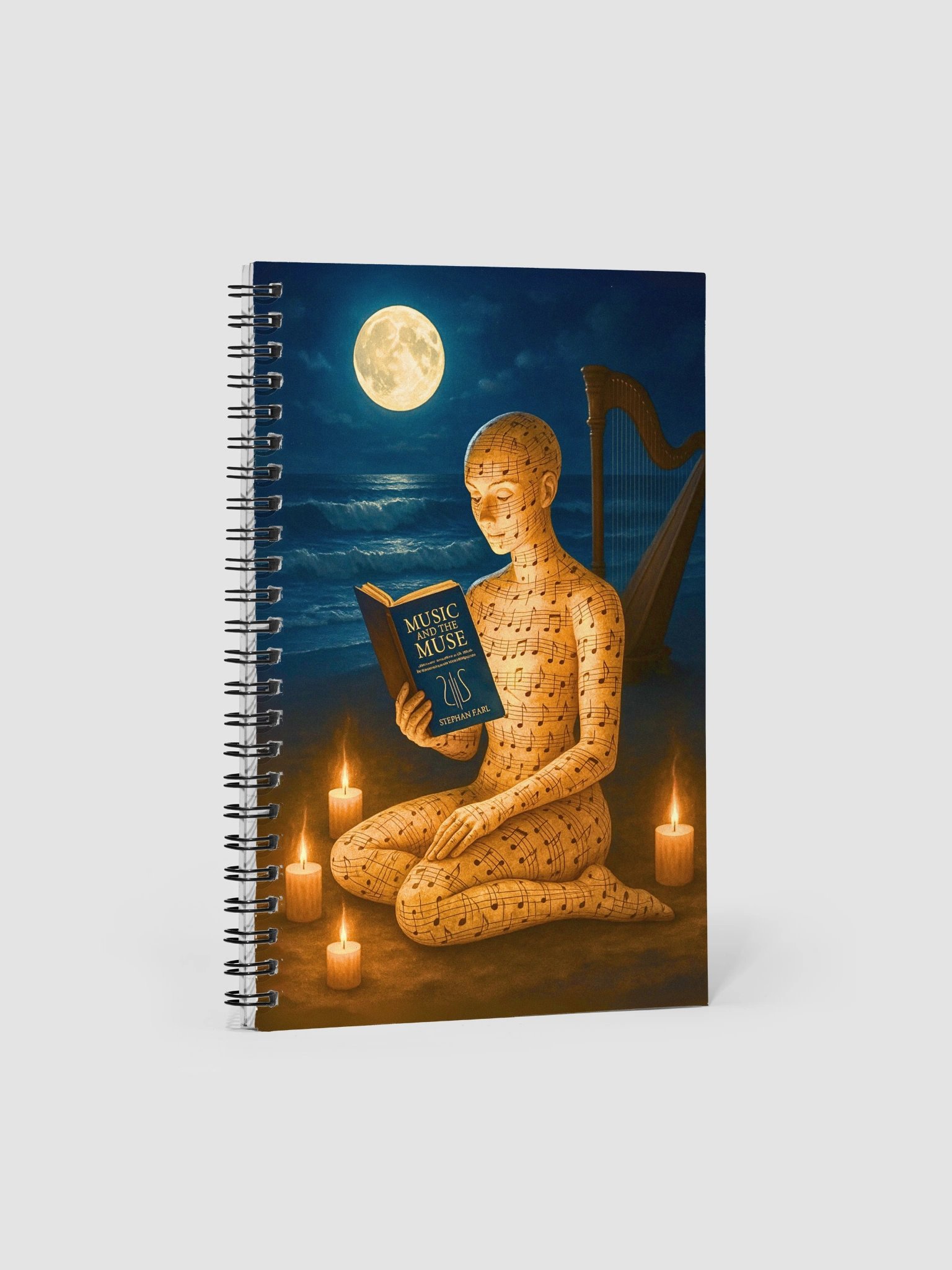 Moonlit Devotion - Spiral Journal Notebook product image (8)