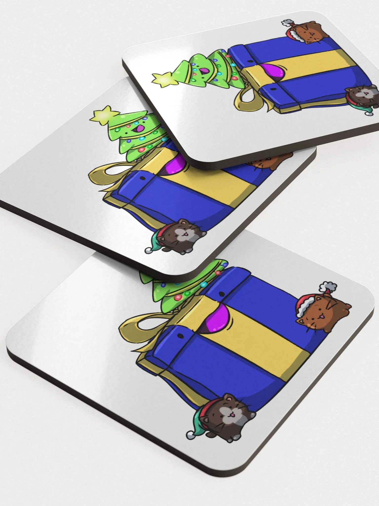 Bigsquish Christmas Coaster B product image (5)