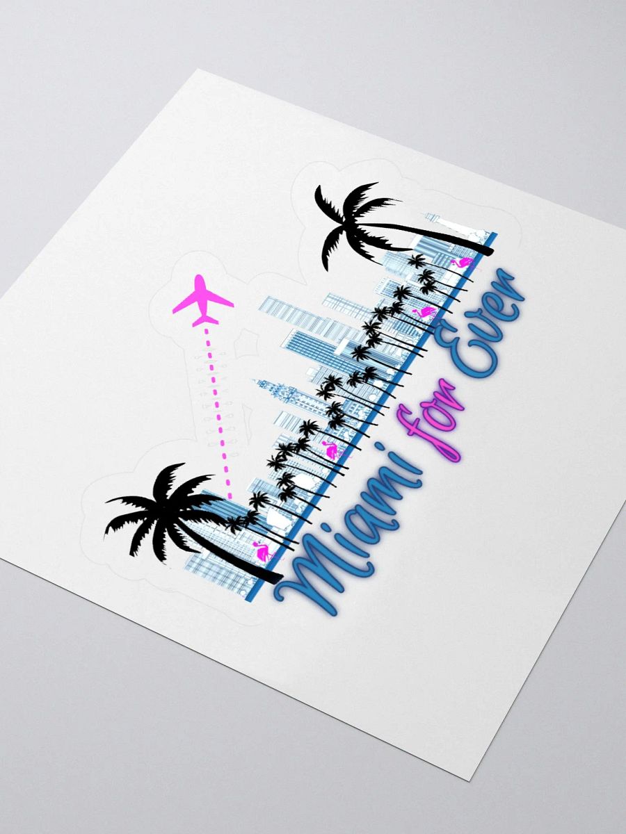 Miami Vibes Kiss Cut Stickers product image (9)