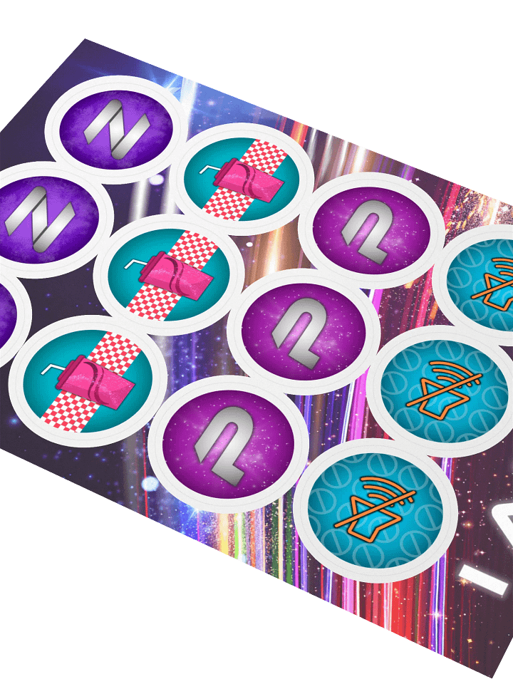 I Am Me! - Coaches Sticker Set (Starlight Express) product image (2)