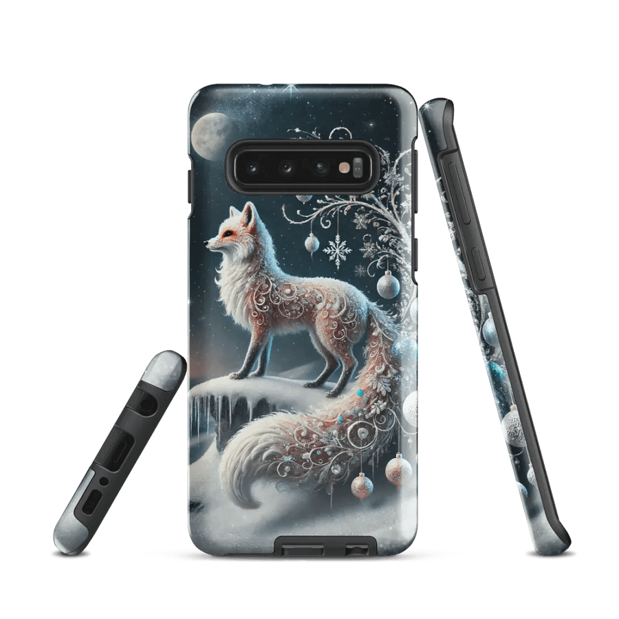 Winter Enchanted Fox Samsung Tough Case – Majestic Snow Guardian product image (1)