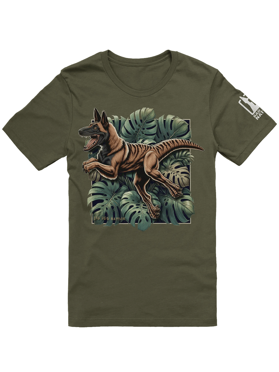 Velociraptor Dutch Shepherd - PREMIUM ADULT UNISEX T-SHIRT ***NEW LARGER PRINT product image (1)