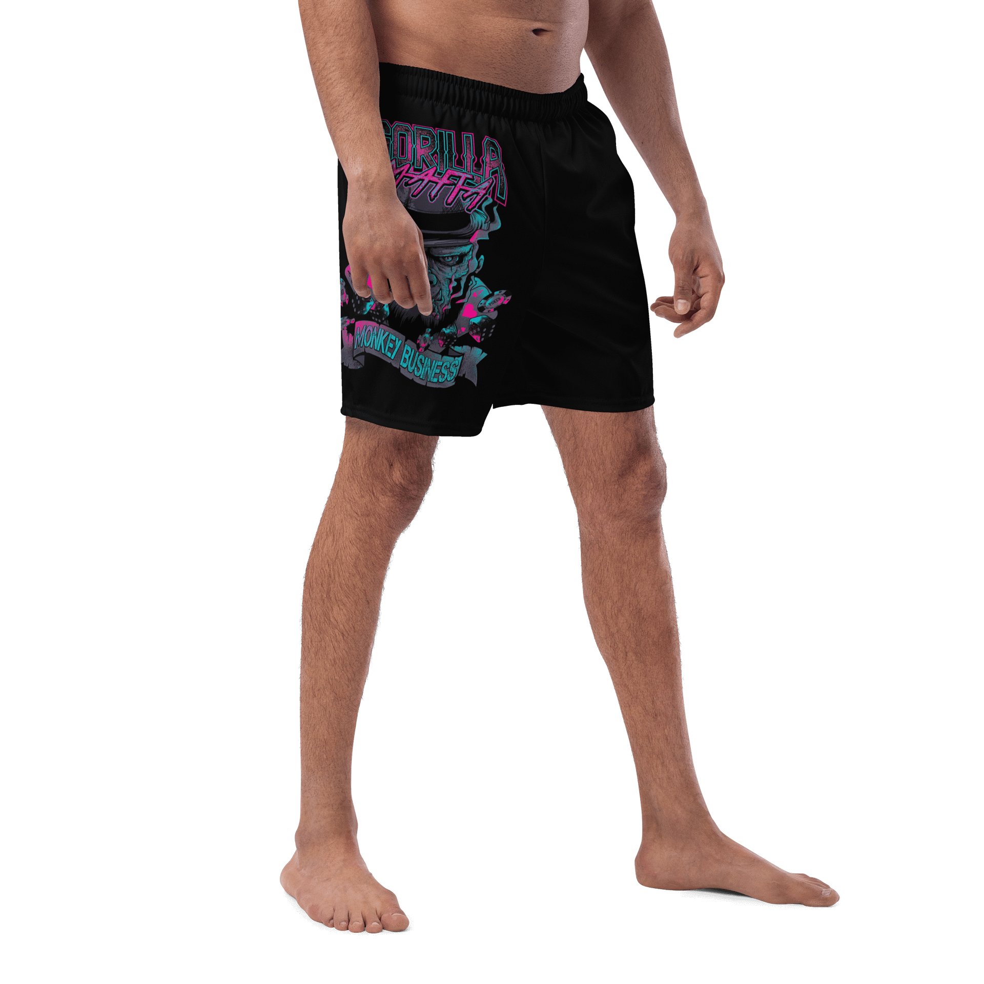 Men's Gorilla Gangster Swim Trunks product image (3)