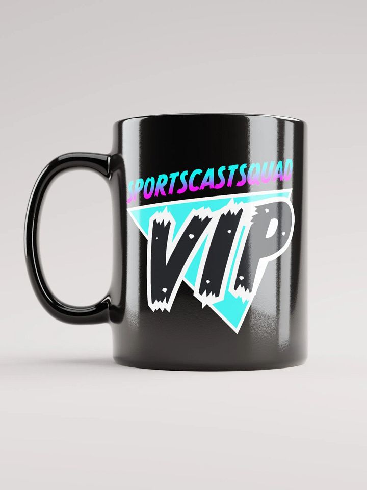 SCS VIP EXCLUSIVE GLOSSY BLACK MUG product image (1)