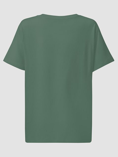 Photo showing Stanley/Stella Women's Organic Ribbed Neck T-Shirt