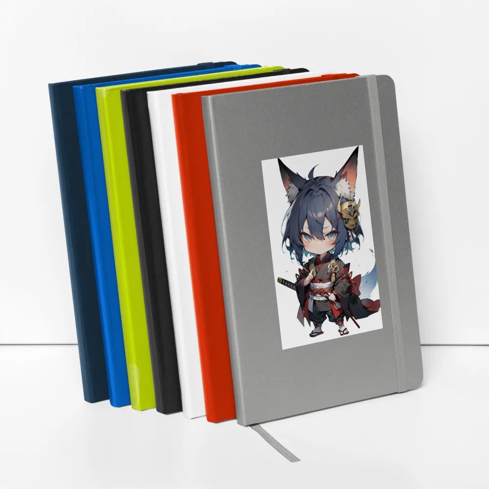 Chibi Fox Warrior Hardcover Notebook product image (2)