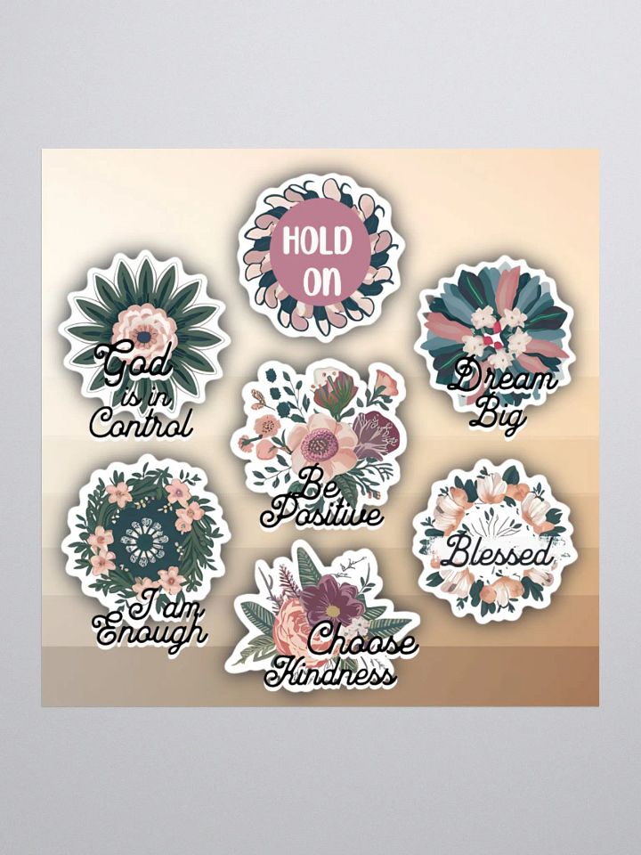 Floral Affirmation Sticker Collection product image (2)