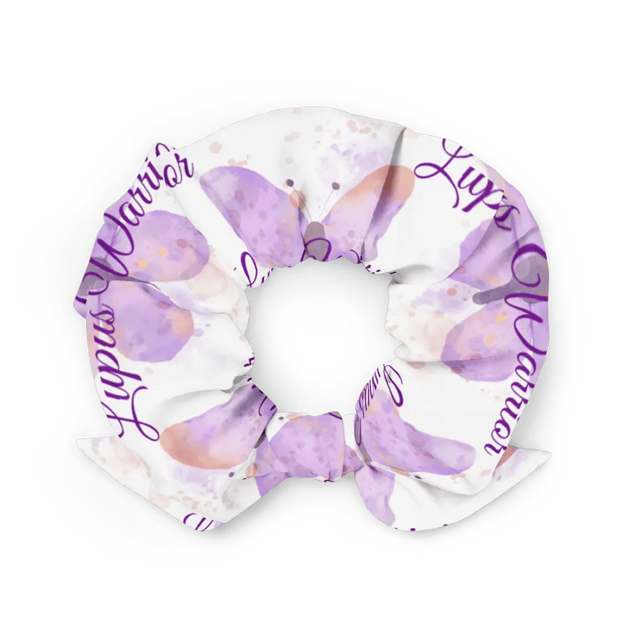 Lupus Warrior Purple Butterfly Scrunchie product image (6)
