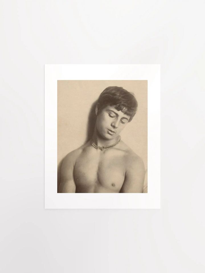 Ragazzo Con Collana Antica by Wilhelm von Gloeden (1904) - Print product image (1)