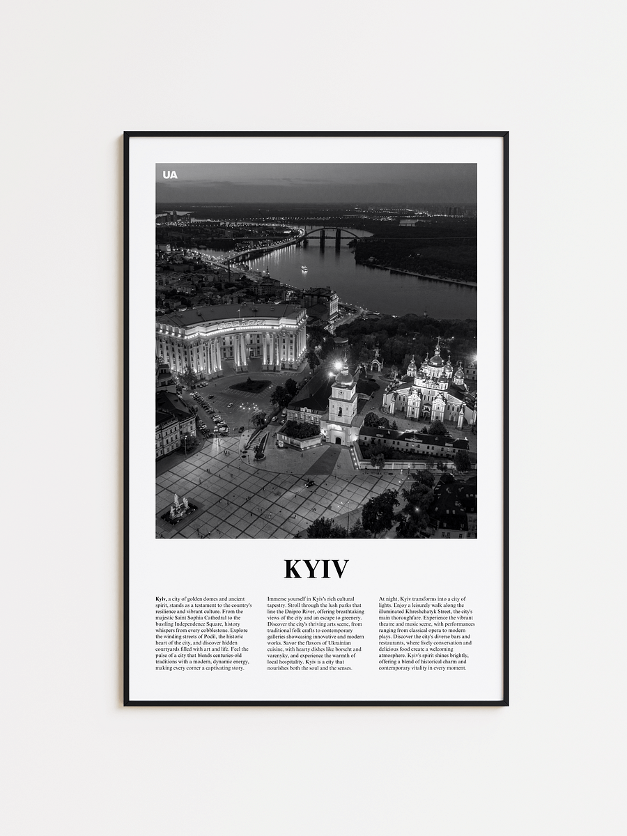 Kyiv 03 Newspaper Poster product image (1)