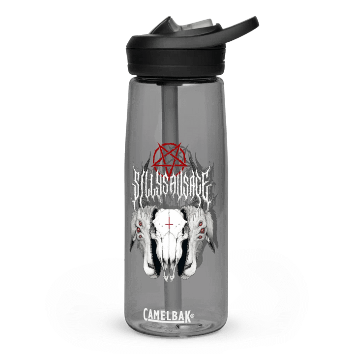 Sillysau5age Demonic Goat Sports Bottle product image (1)