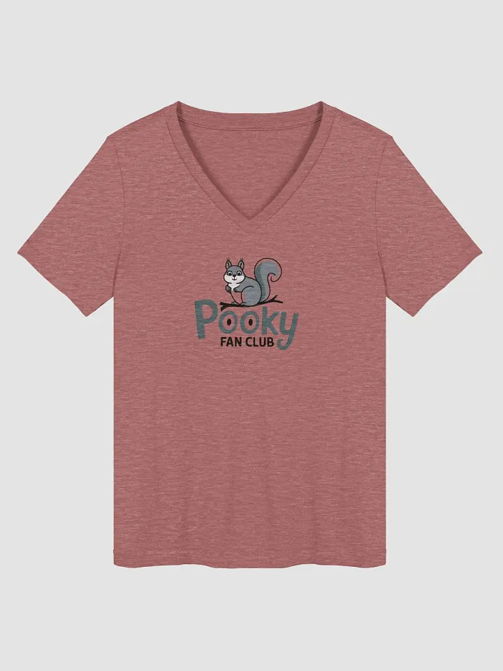 Pooky's Fan Club Relaxed V-Neck Tee product image (1)