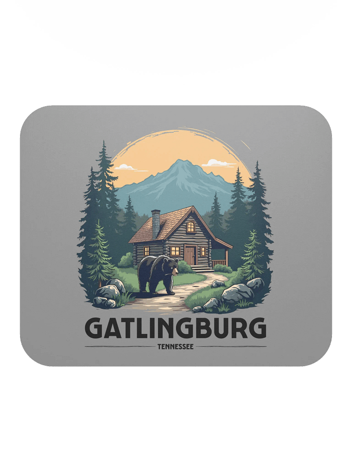 Gatlinburg, Tennessee Cabin Mousepad product image (1)