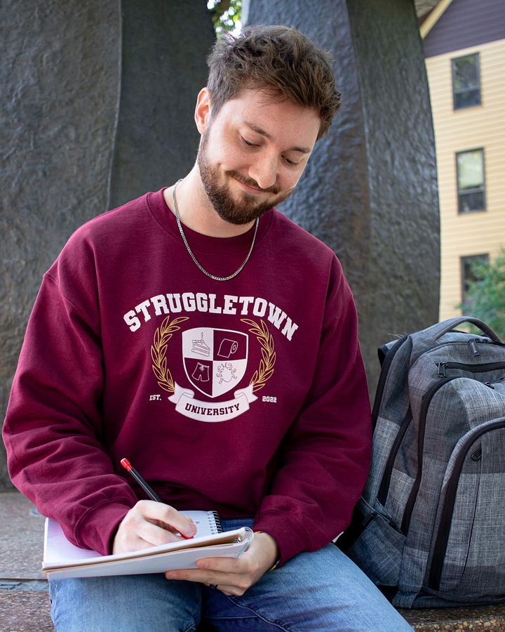 Struggletown University - Maroon product image (2)