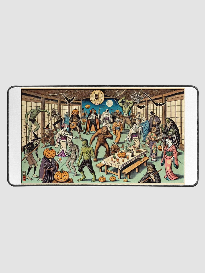 Timeless Frights: Ukiyo-e Halloween Monster Party Desk Mat product image (1)