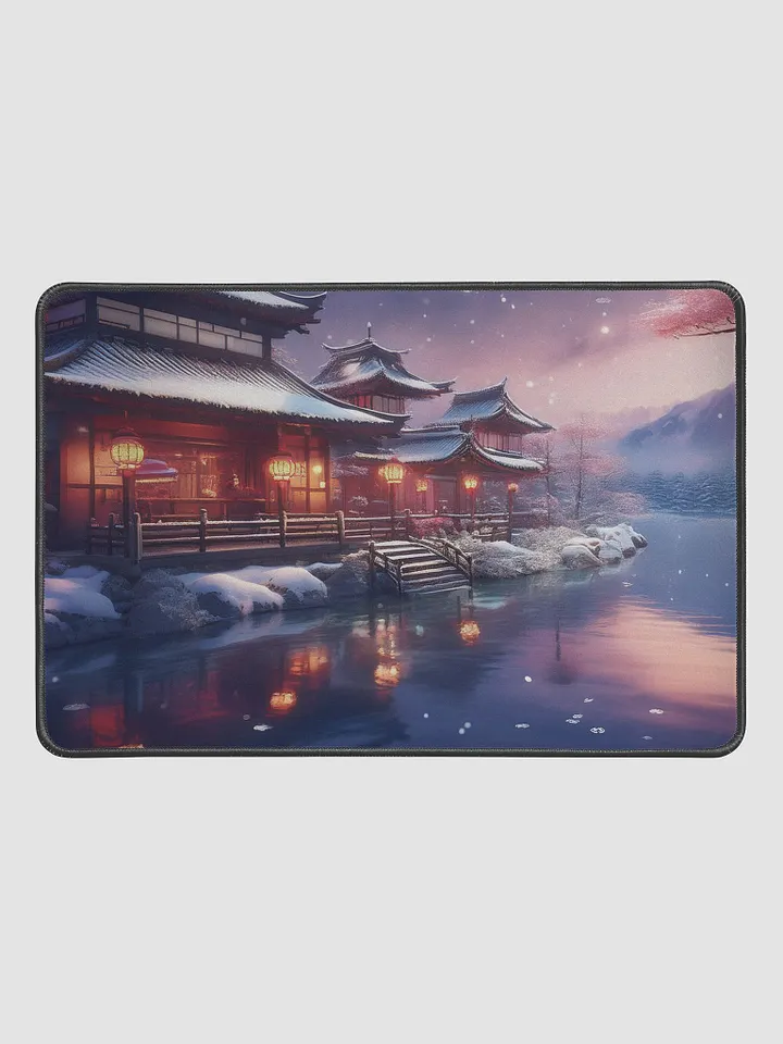 Snowy Nights Large Mouse Pad (12 x 18) product image (2)