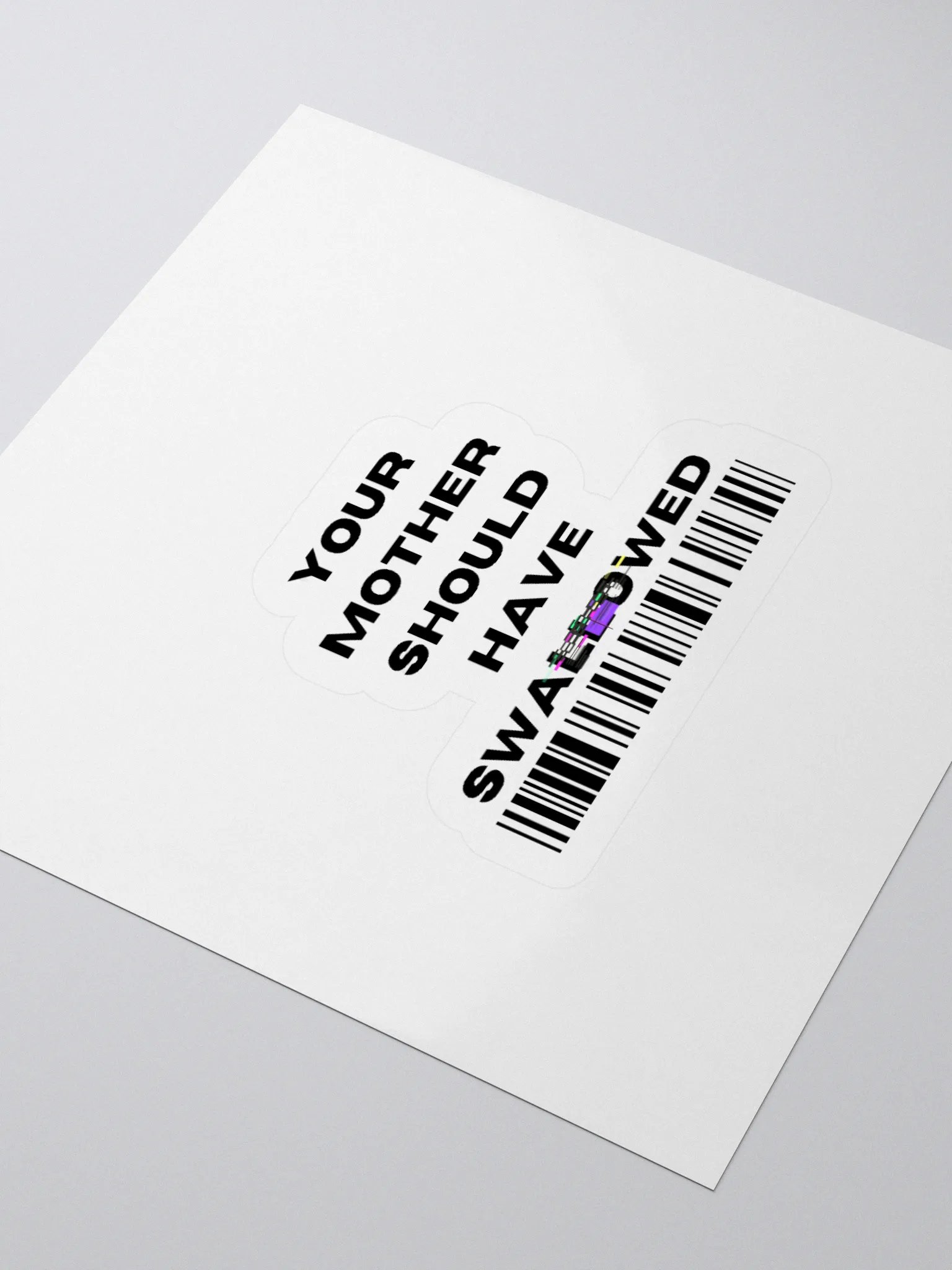 Your Mother Should Have Swallowed Sticker product image (7)