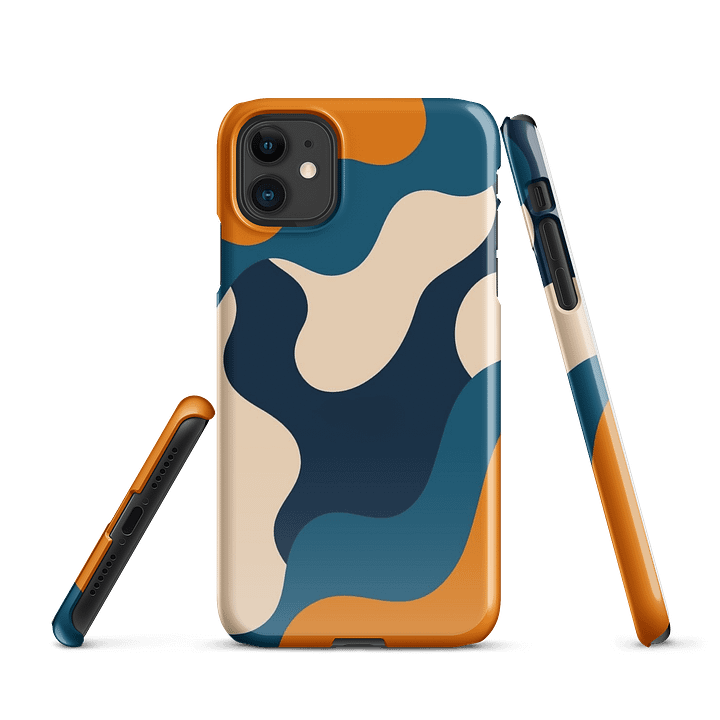 Waves of Color: The Ultimate Snap Case for iPhone product image (2)