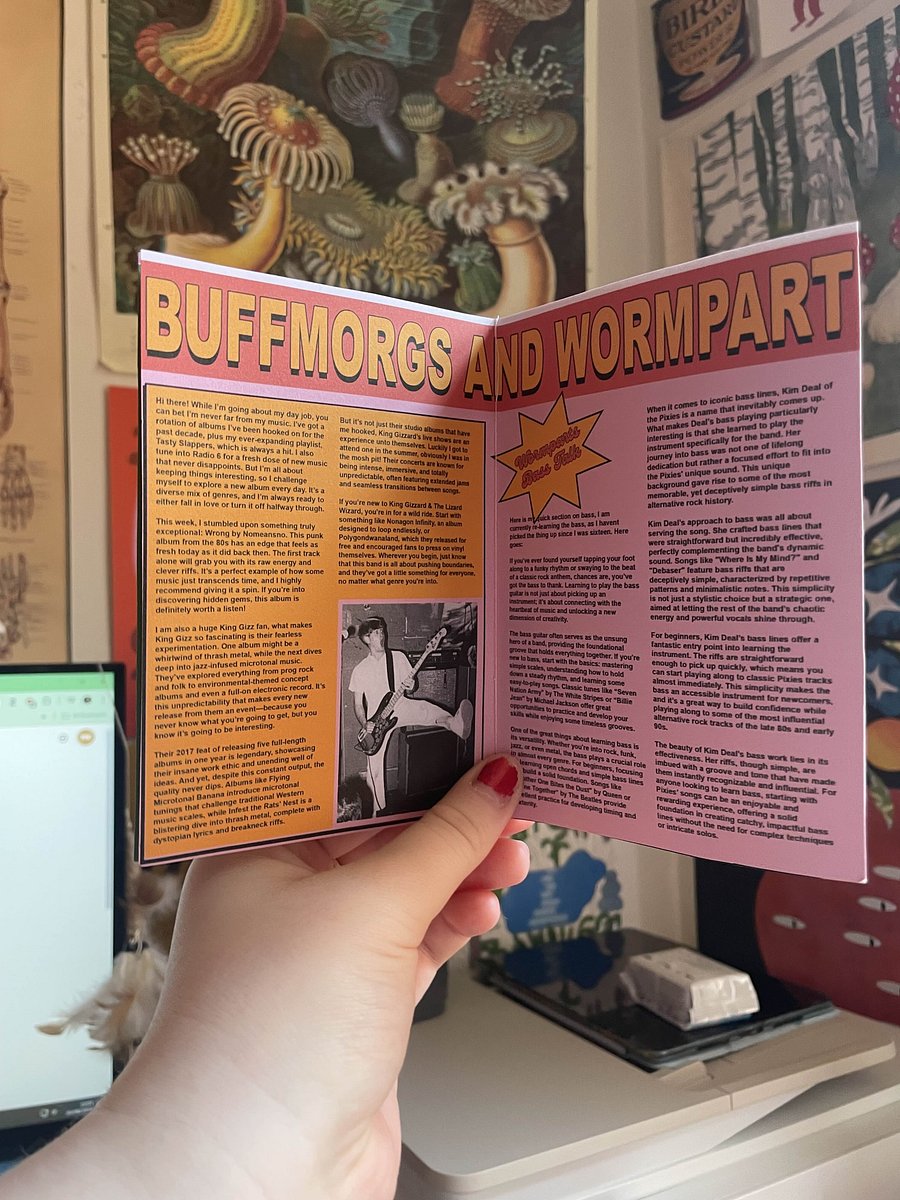 Monthly Music Breakdown Zine product image (3)