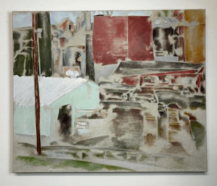 GP Pulp Mill, Bellingham, WA (1986) (24" x 30") Unframed Original product image (1)