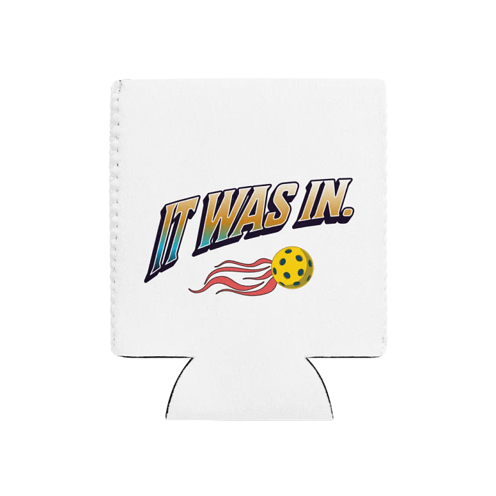 It Was In Pickleball Retro Motion Can Cooler product image (1)