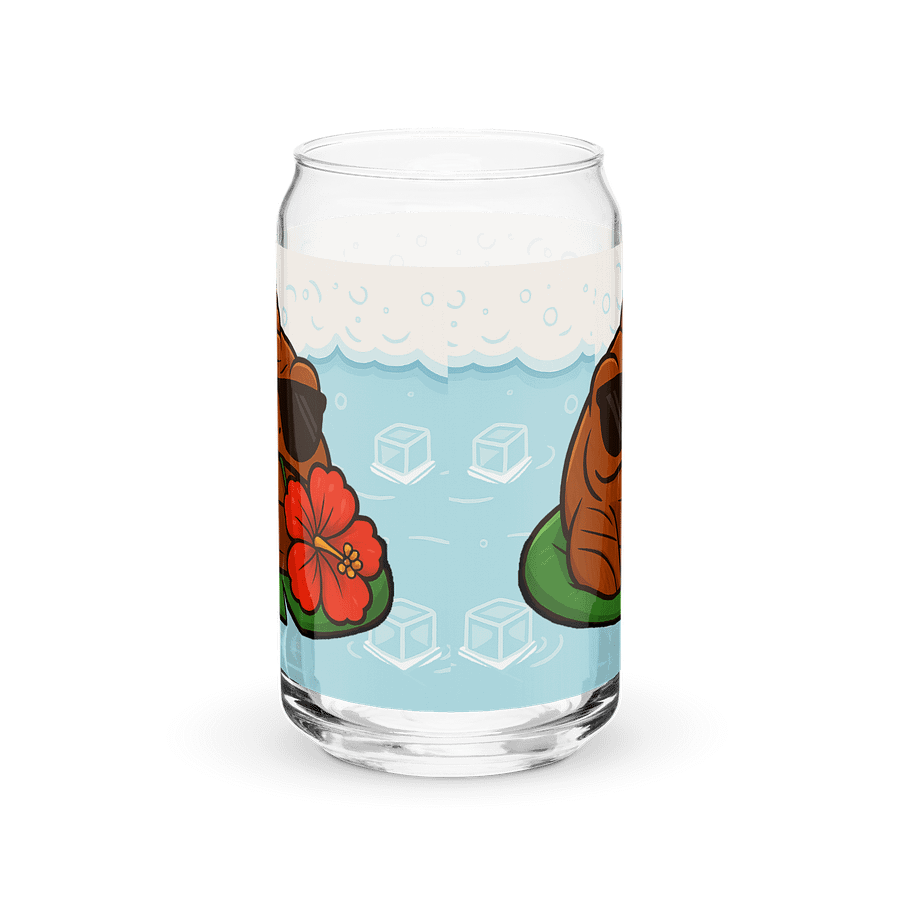 Tropical Frog Cool Can-Shaped Glass product image (3)