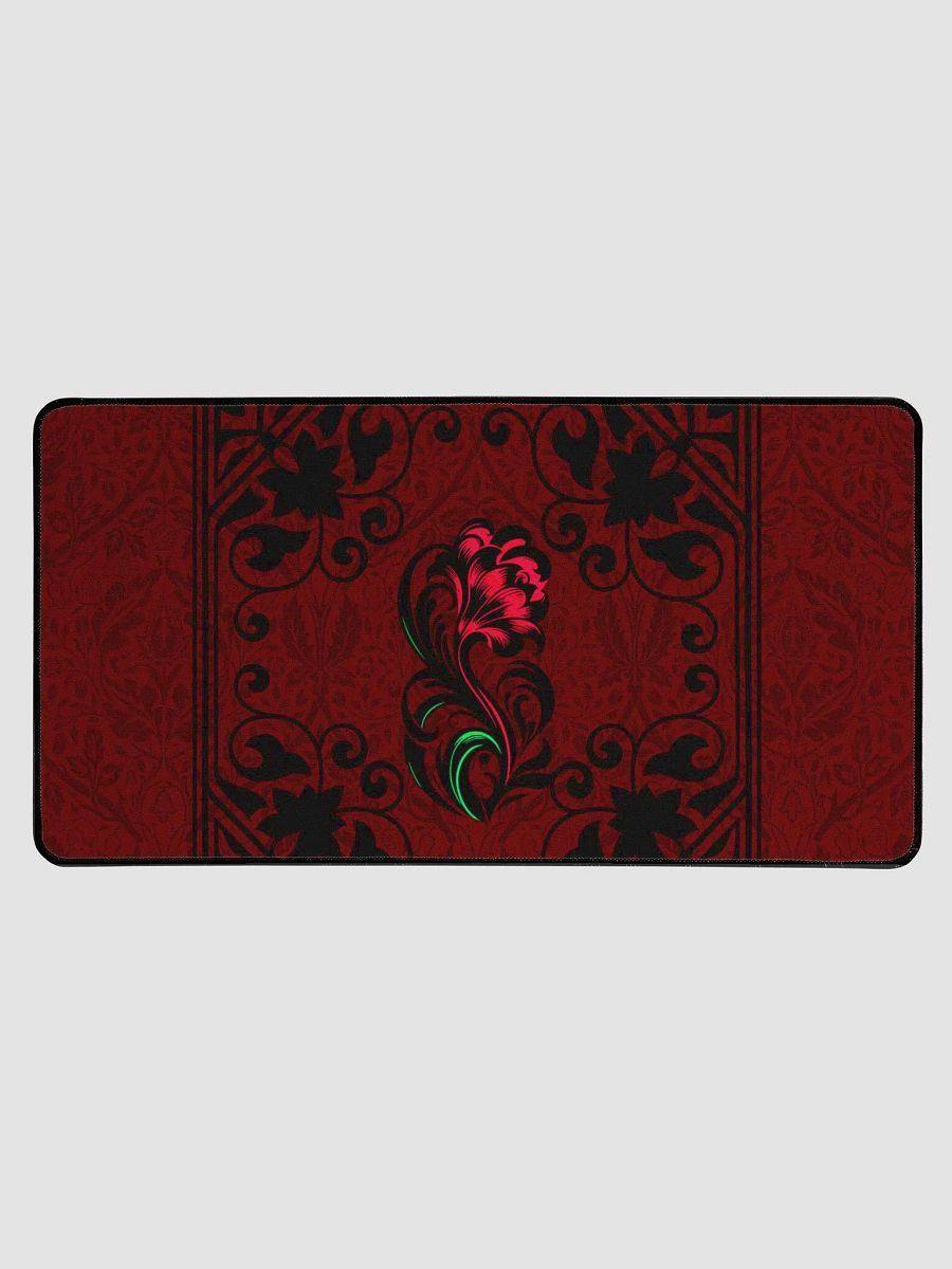 Crimson Paisley Garden Desk Mat product image (4)