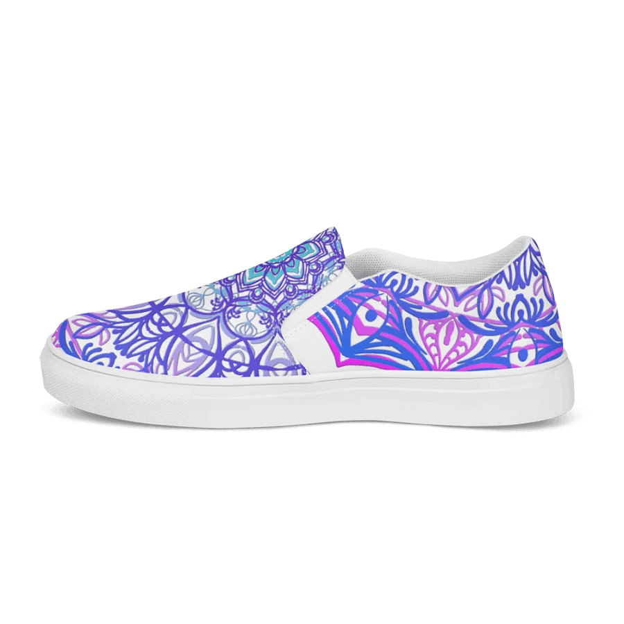 Mandala Magic Women's Slip-On Shoes product image (12)