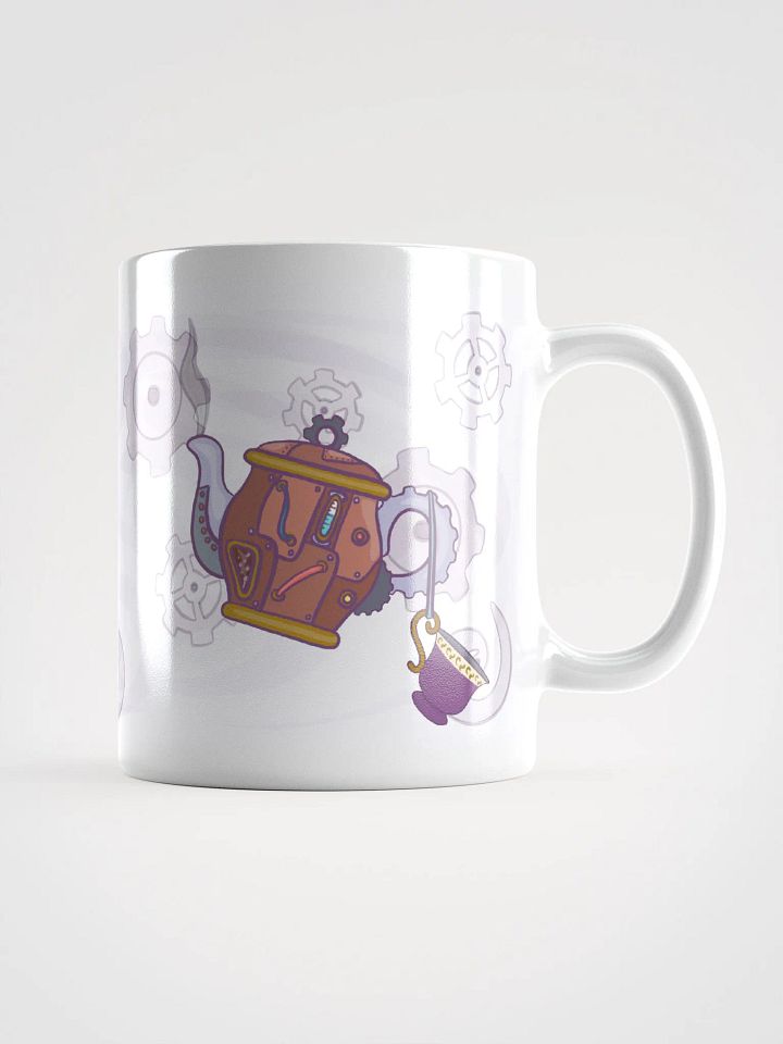 Time for Tea - Steampunk - White Cup product image (2)
