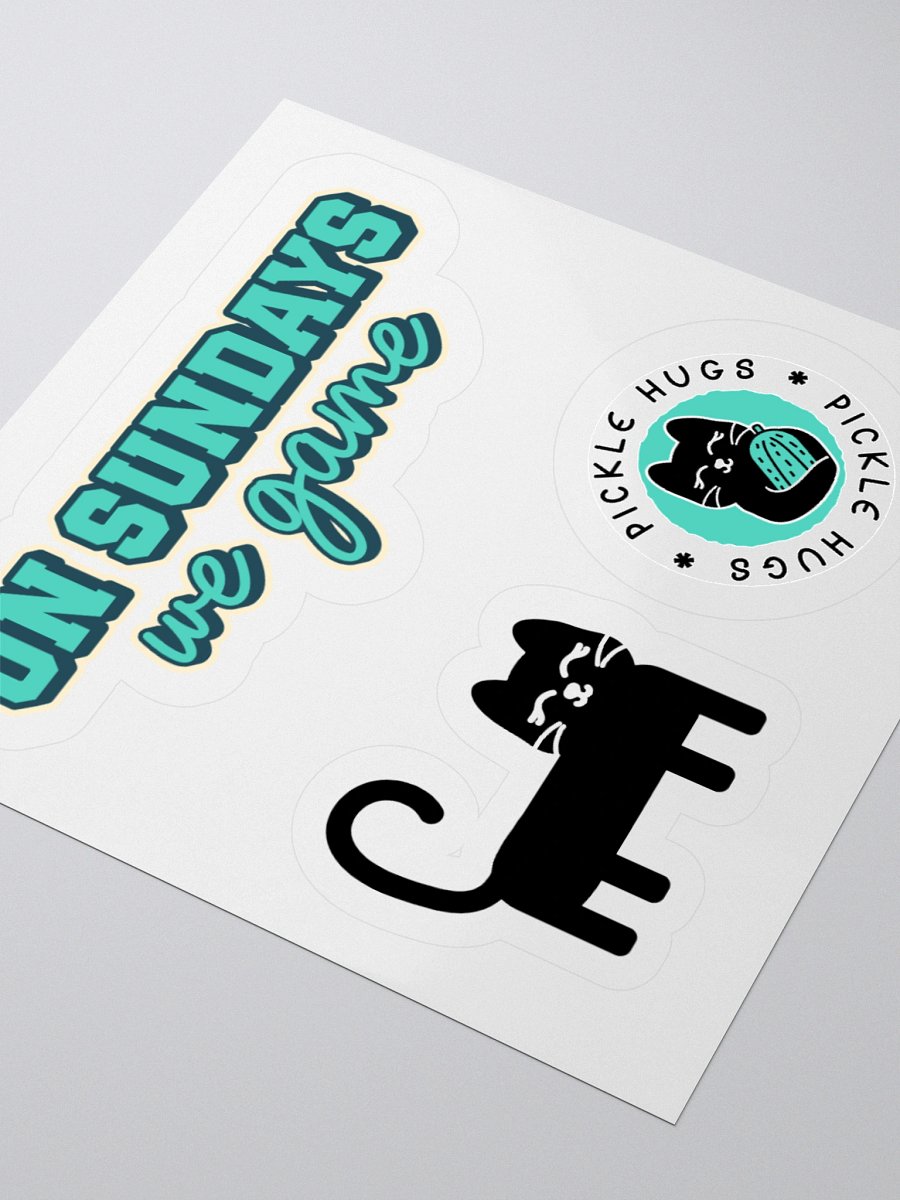 On Sundays We Game Sticker Sheet product image (3)