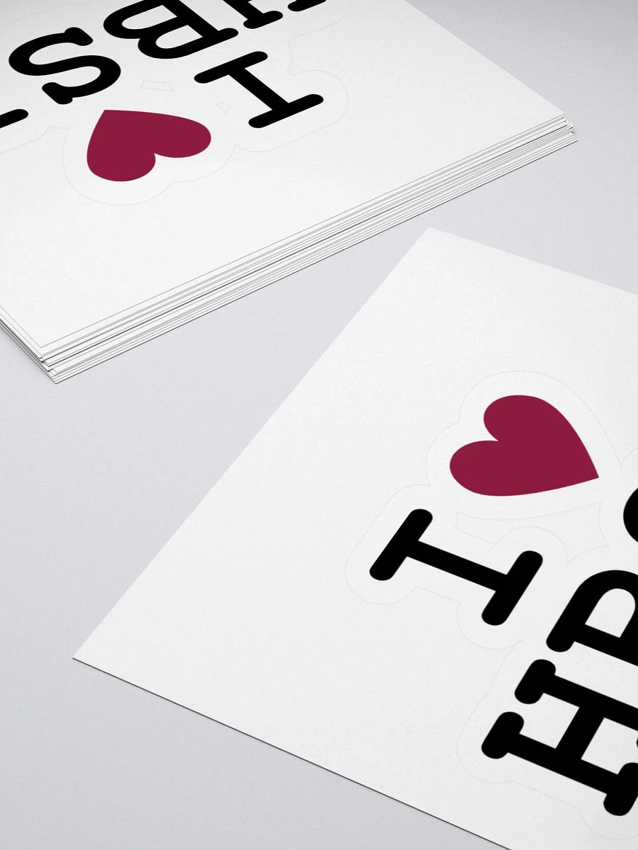I <3 HBSA Sticker product image (2)