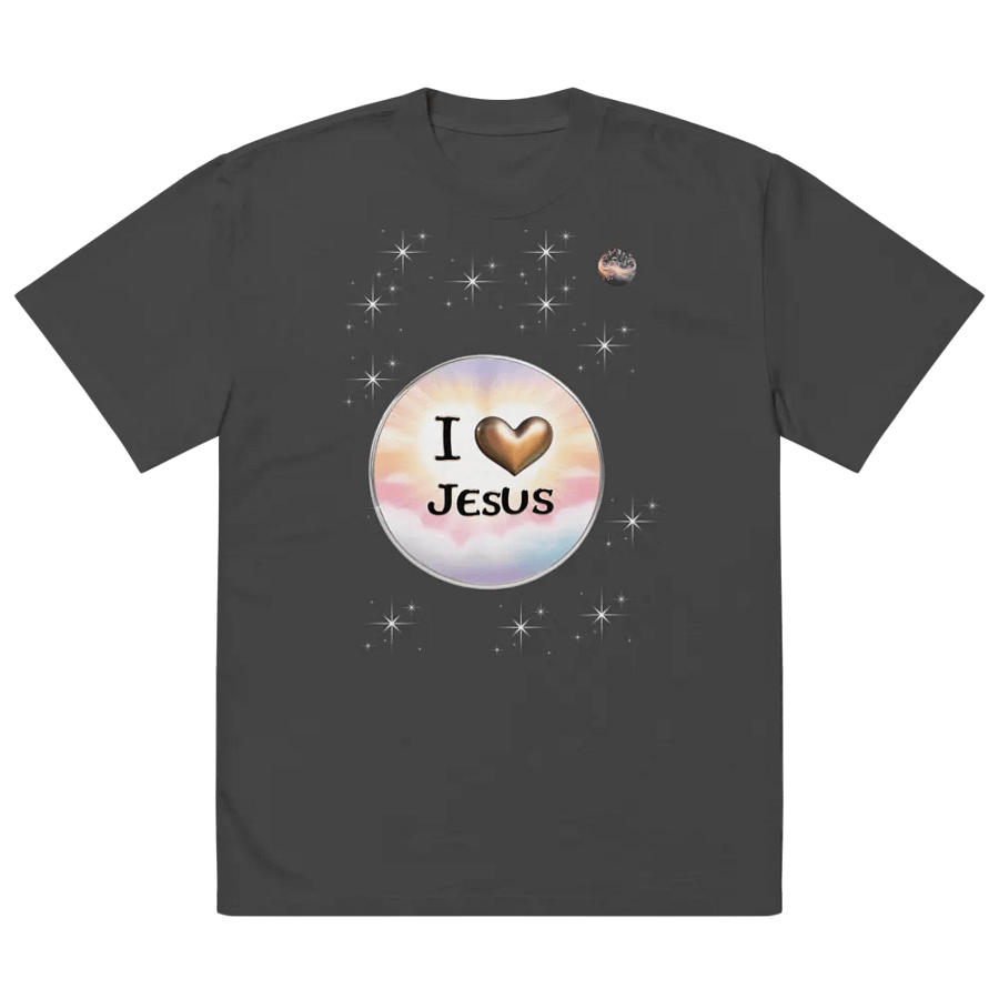 I Love Jesus Oversized T-Shirt product image (2)