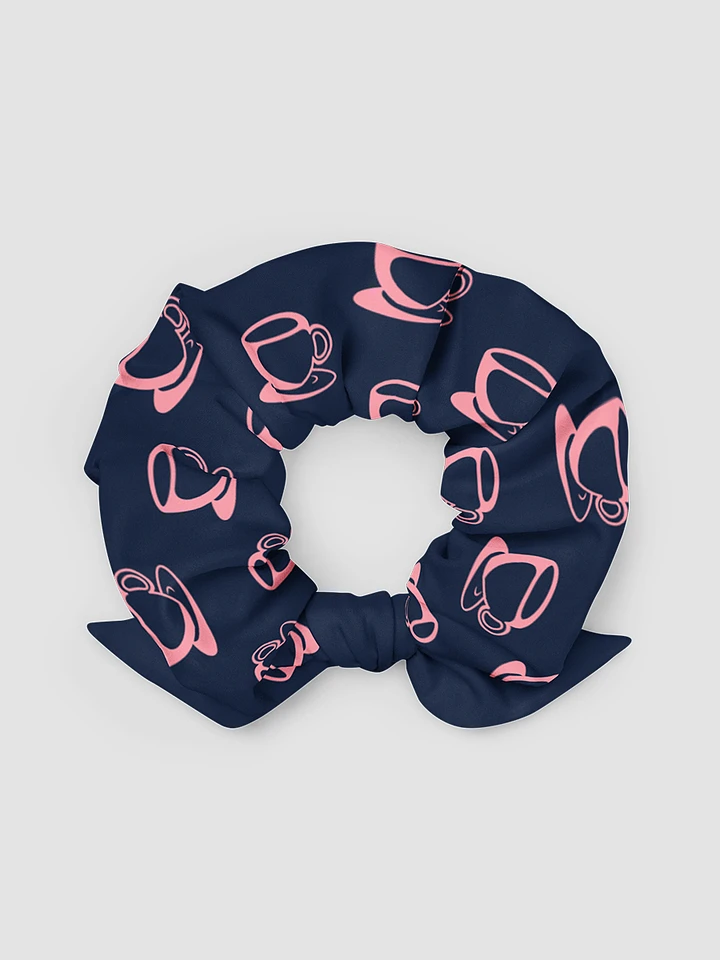Tiny Teacup Scrunchie (Navy) product image (1)