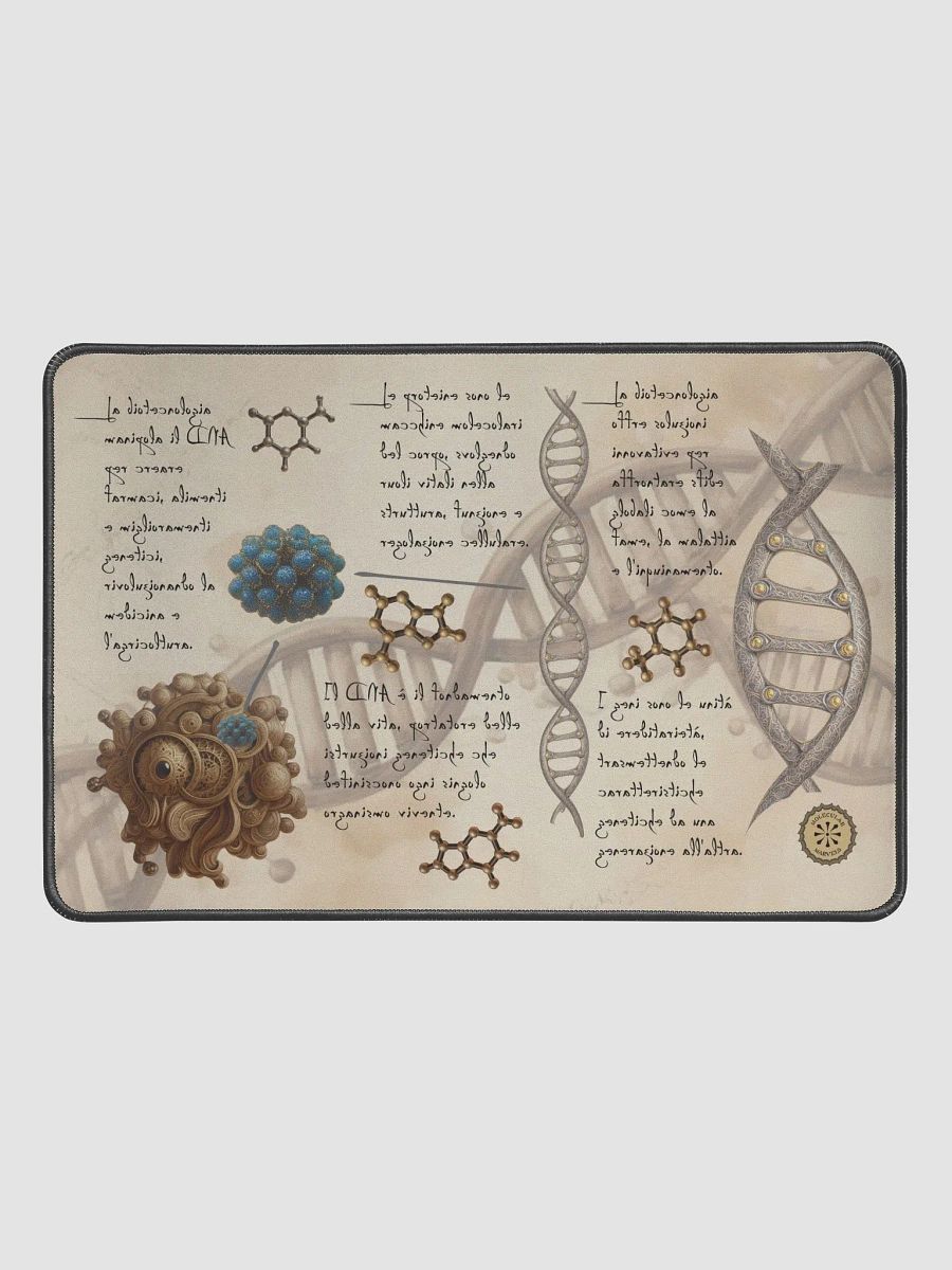 DNA Desk Mat, Science Lover Gift - molecular biology mat- biotechnology - researcher style- Science gift -science desk mat -science style product image (3)