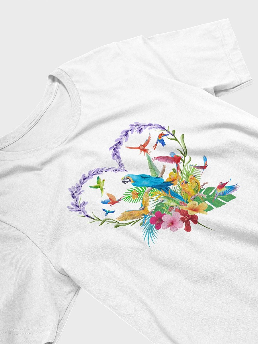Parrot Bird Love - Unisex T-shirt Bella Canvas 3001 product image (16)