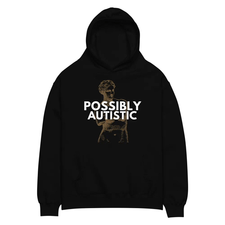 POSSIBLY AUTISTIC - OVERSIZED HOODIE product image (2)