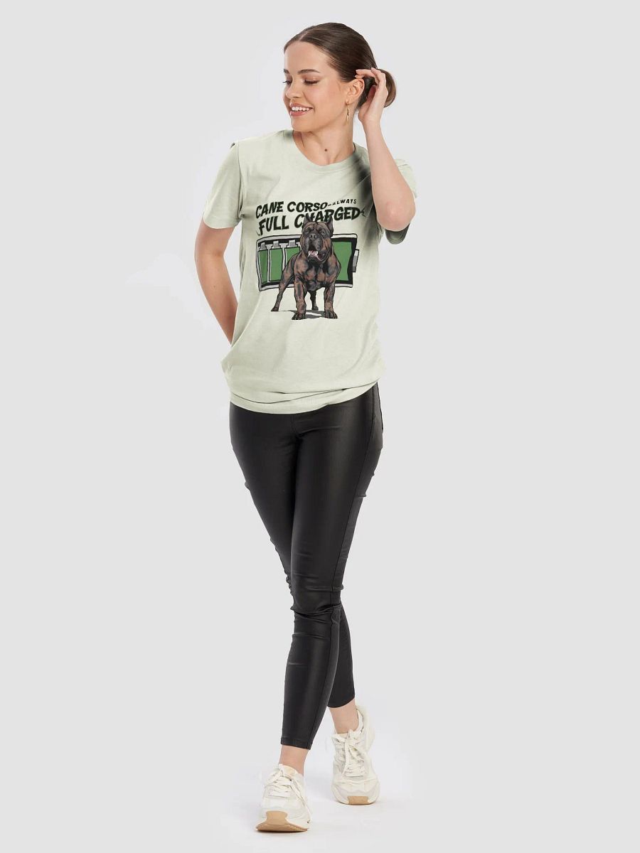 Cane Corso Always Full Charged T-Shirt | Energetic Cane Corso Apparel product image (8)
