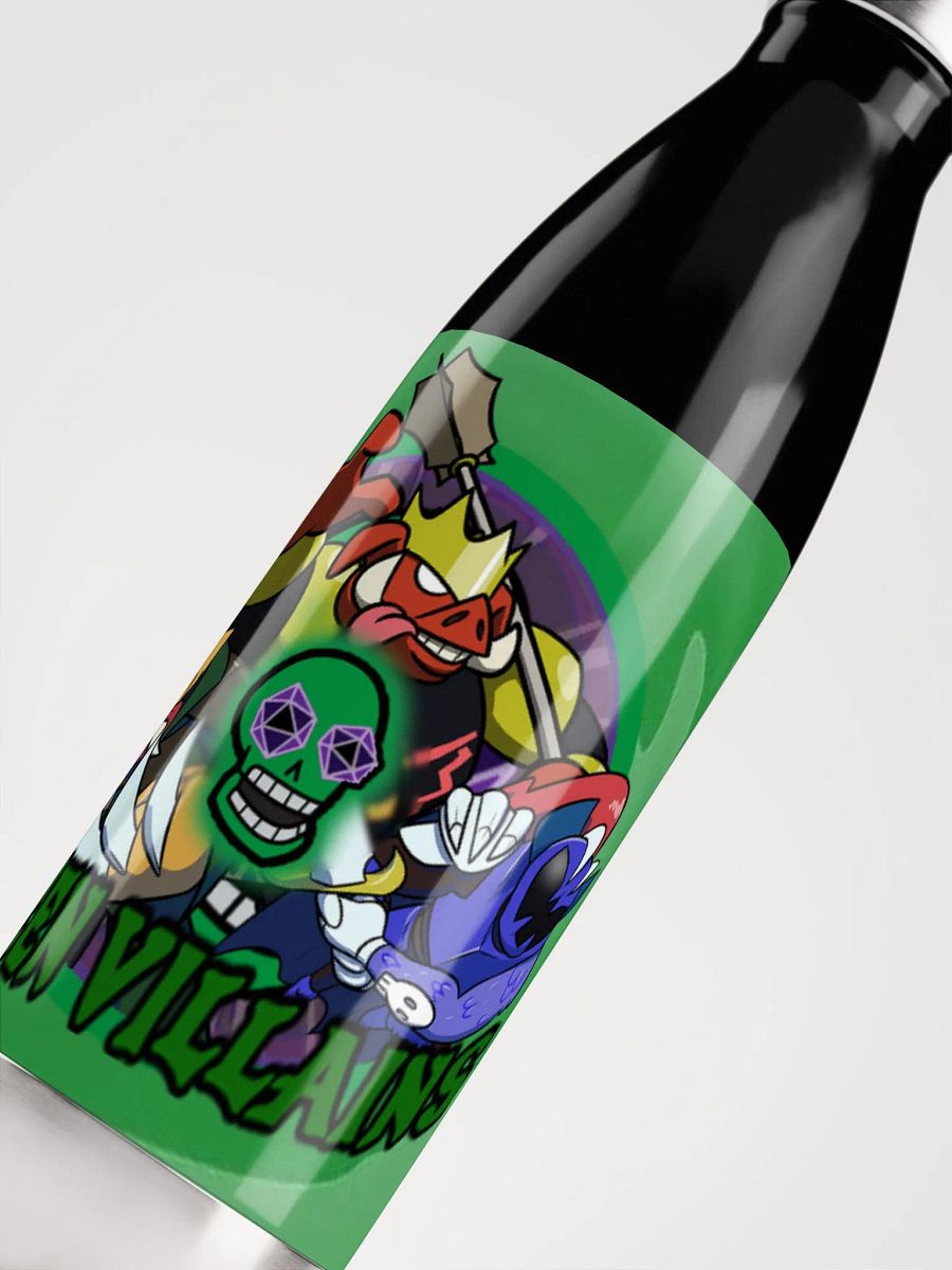 Green Villains Stainless Steel Water Bottle! product image (5)