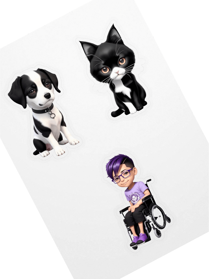K Support Team STICKERS Sheet product image (1)