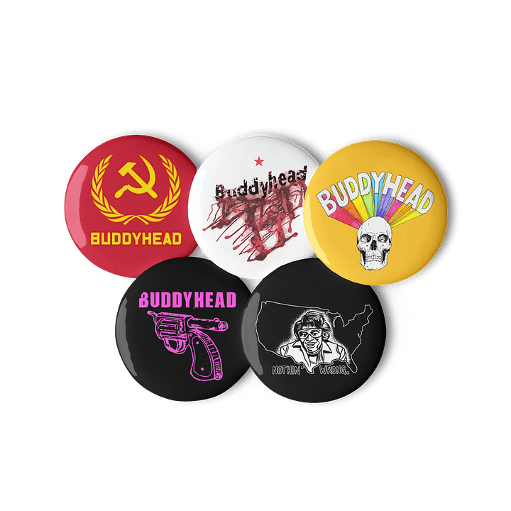Buddyhead Pin Set product image (3)