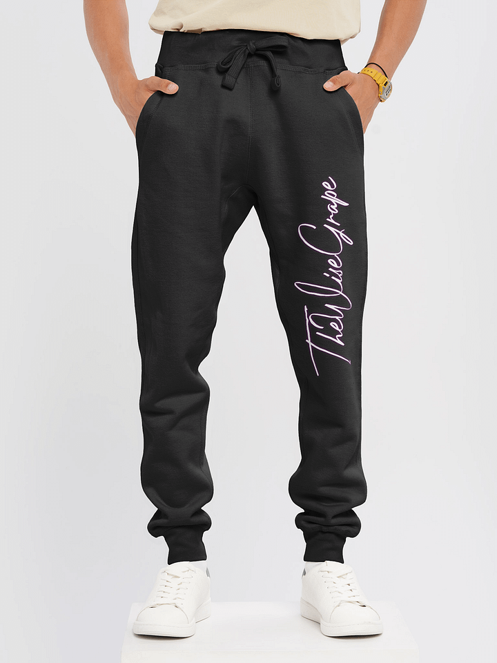 Grape Purple Neon Signature Joggers product image (1)