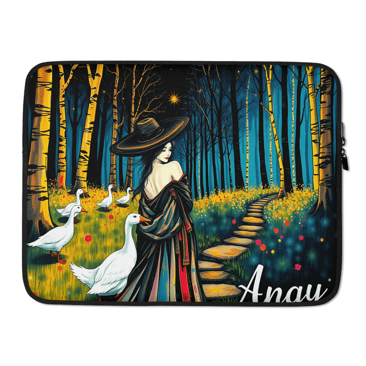 Enchanted Forest Laptop Sleeve product image (2)
