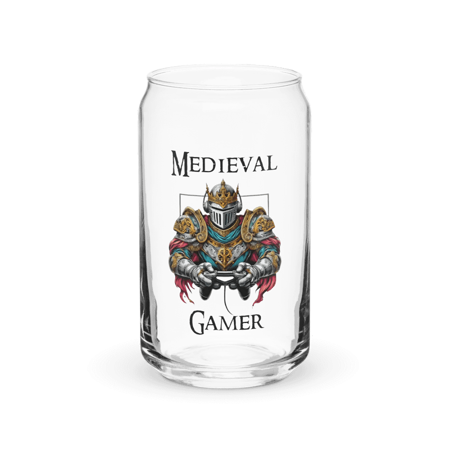 Medieval Gamer Can-Shaped Glass product image (2)