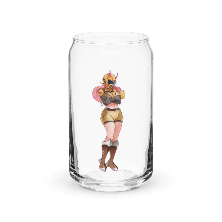 Girl At Work Glass product image (2)
